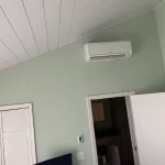 air vent in corner of room